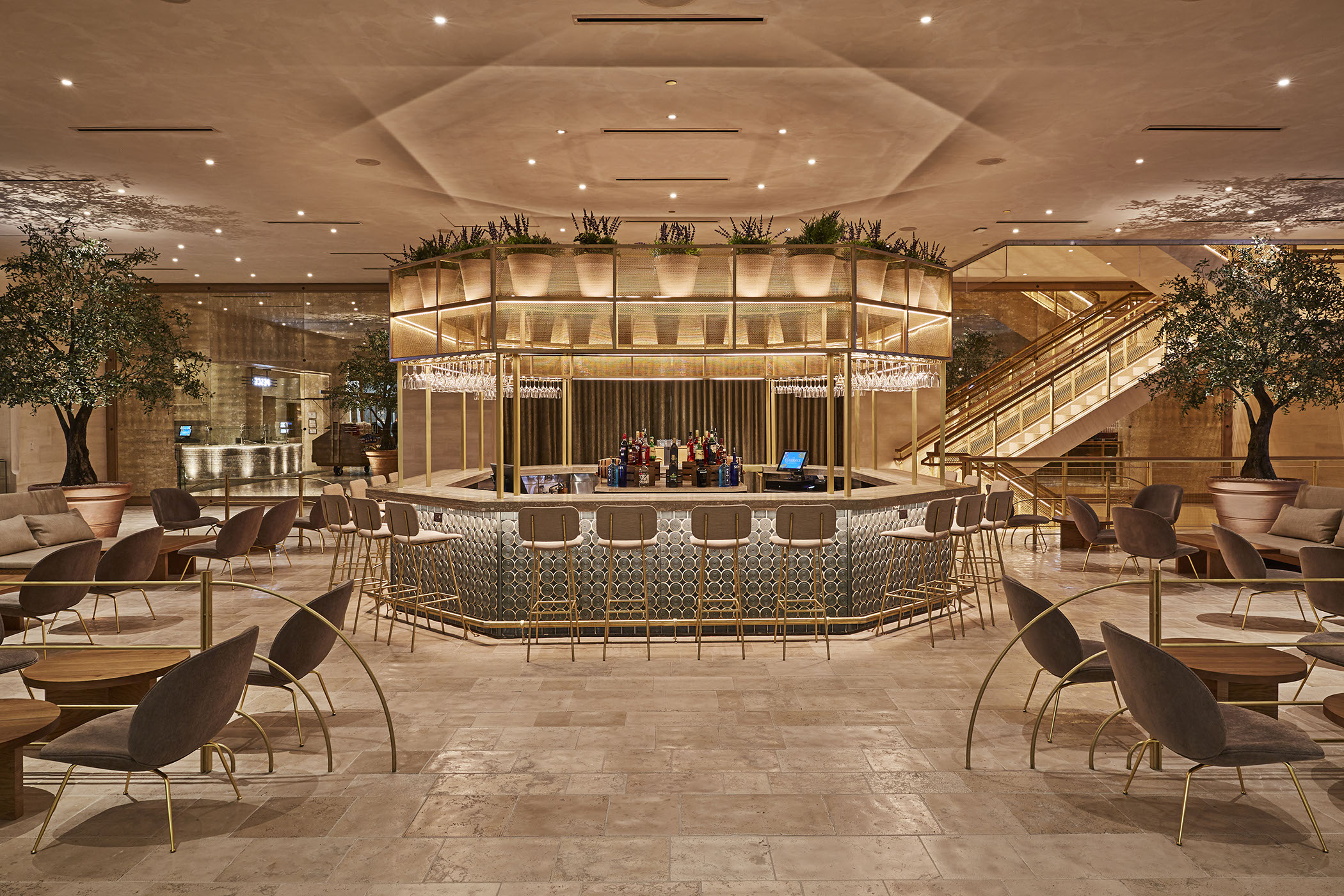 Cultivar Bar at the Ames Hotel in Boston, MA